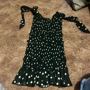 Dark green Mable dress size small